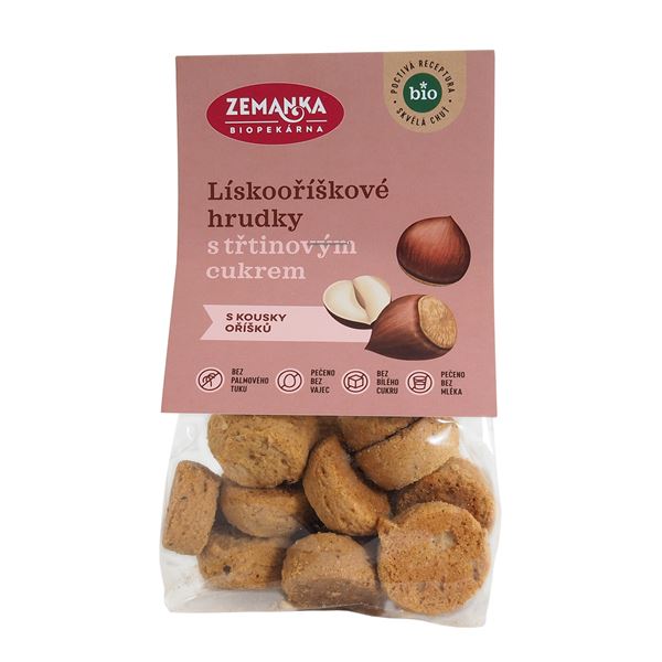 Organic Hazelnut Biscuits
